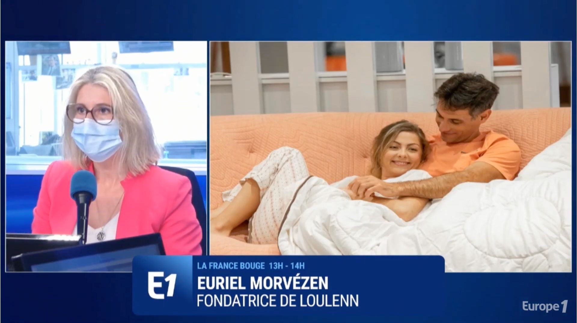 Charger la vidéo : Loulenn à La France Bouge sur Europe 1