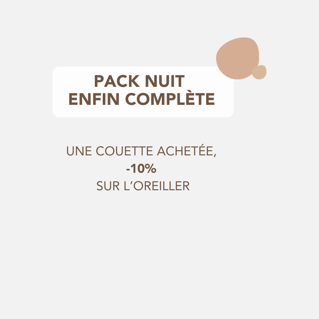 Malo Enfant - Oreiller naturel en laine française